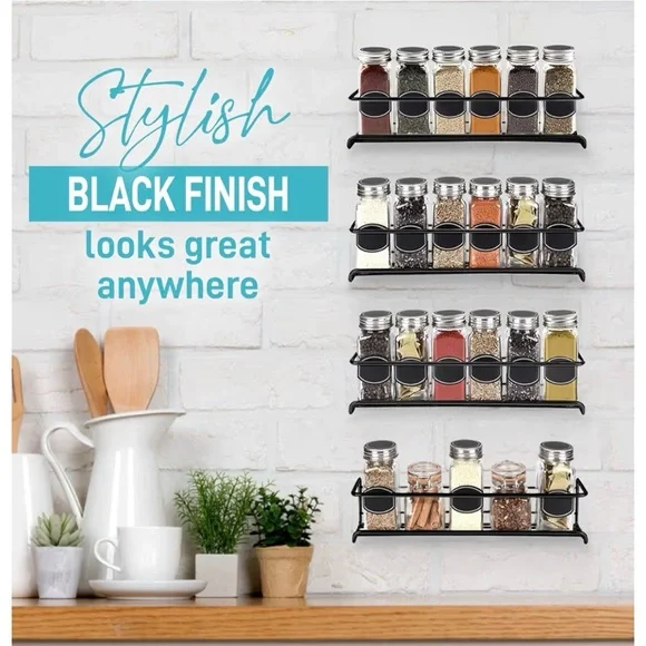 NEW — Black Spice Rack Organizer by Ultimate Hostess - Picture 4 of 7